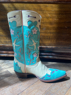 Blue bird Turquiose boots