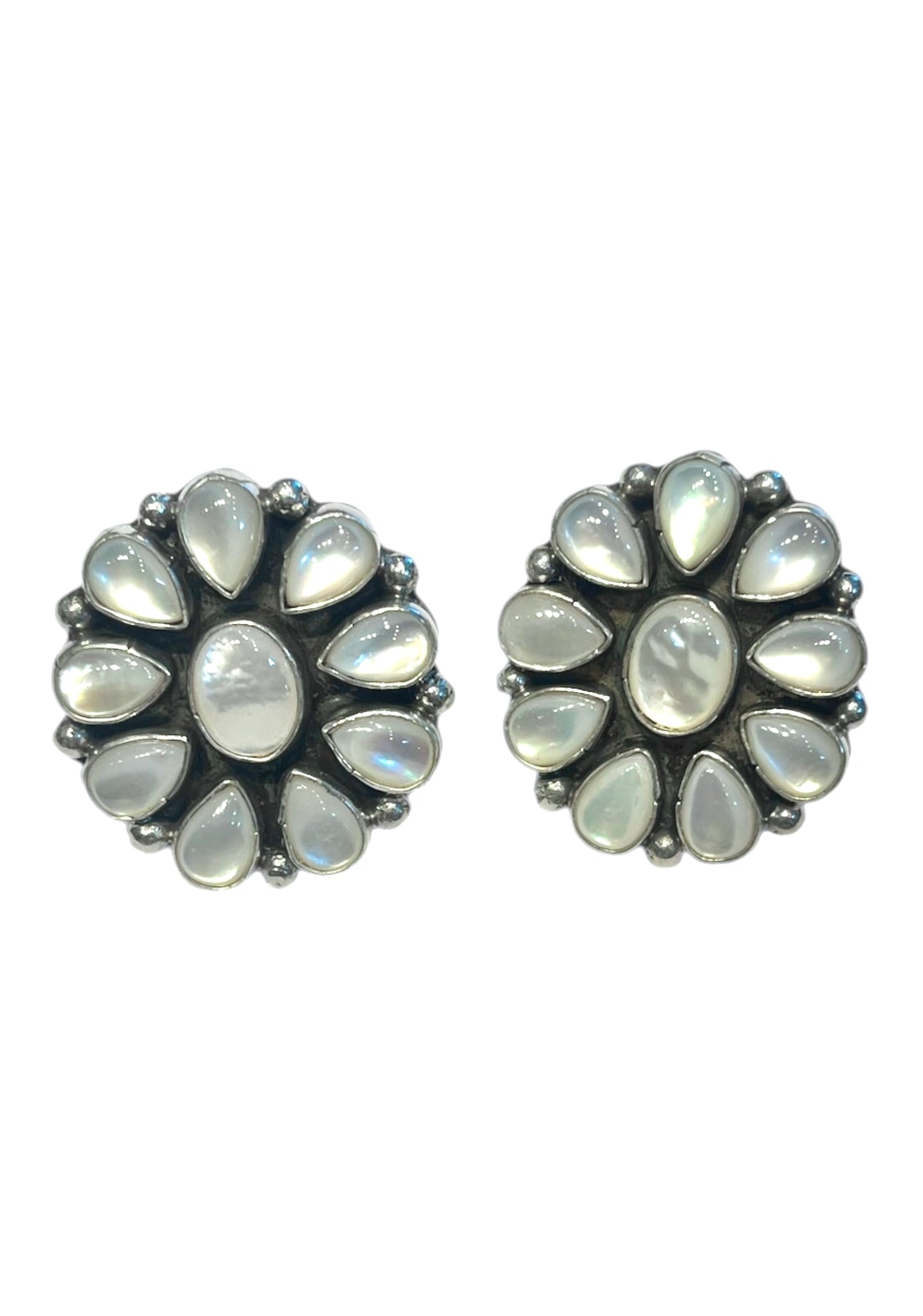 Navajo cluster earrings