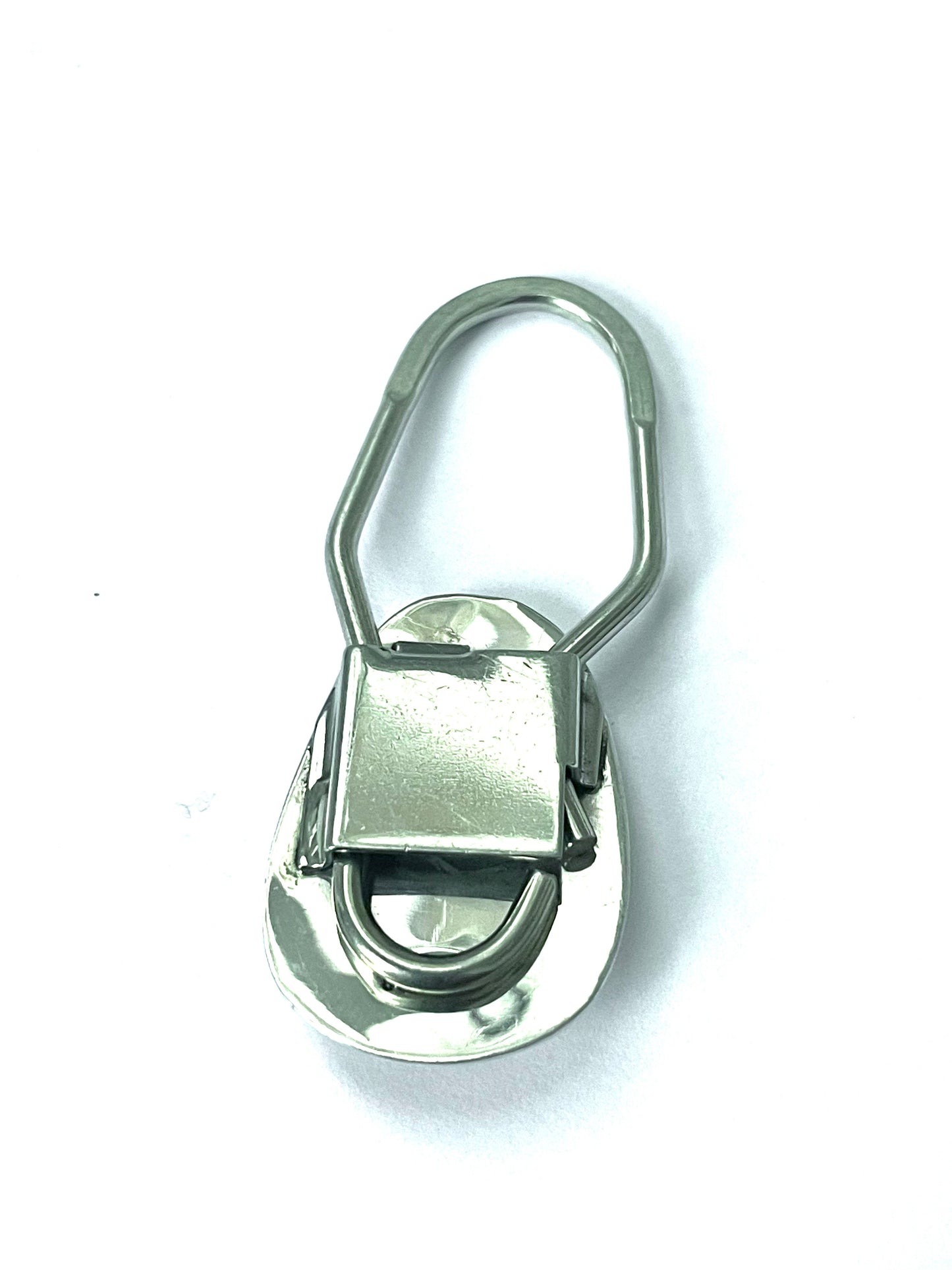 Key ring Sterling silver shadow box key ring