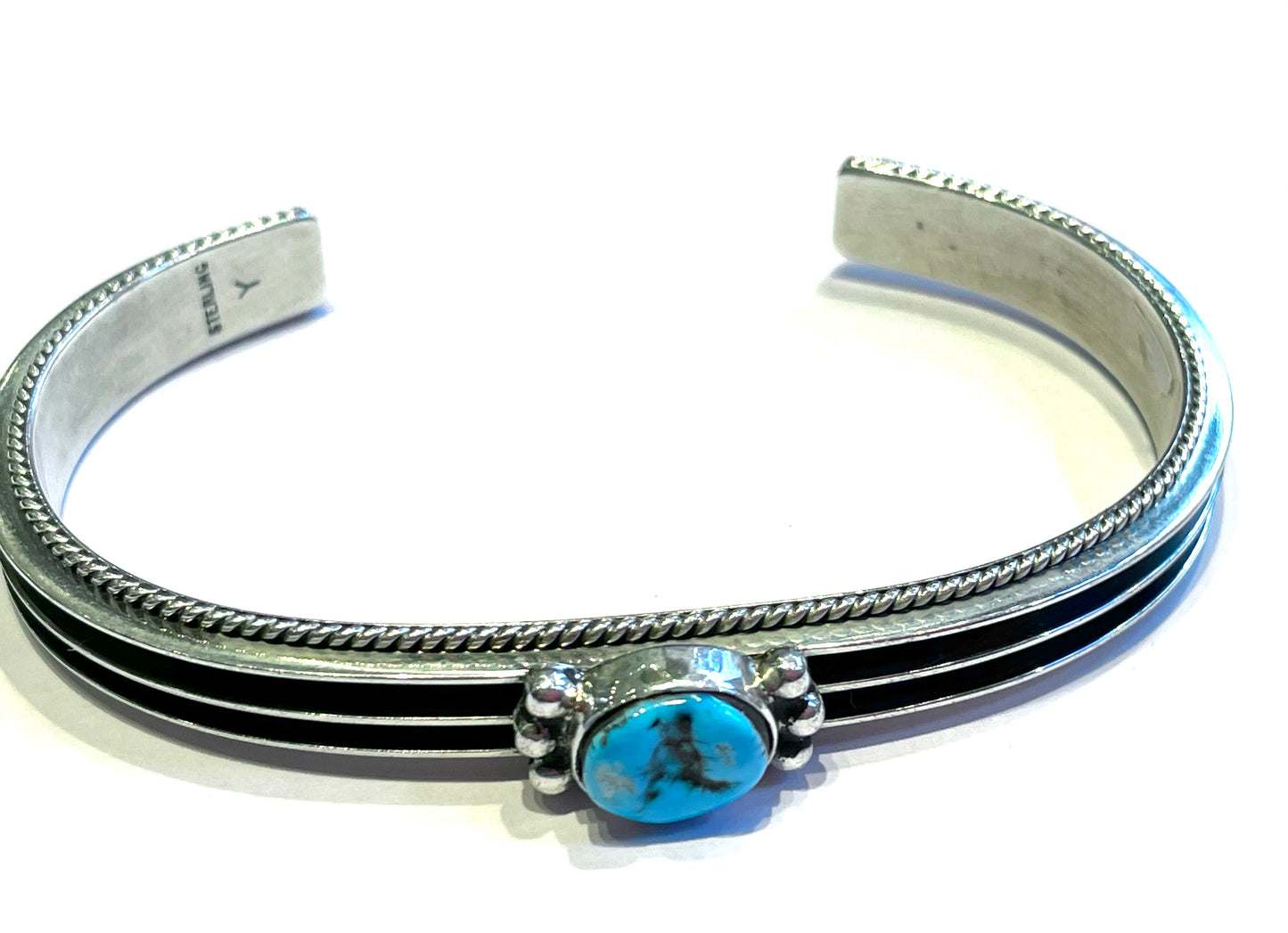 Large size turquoise bracelet