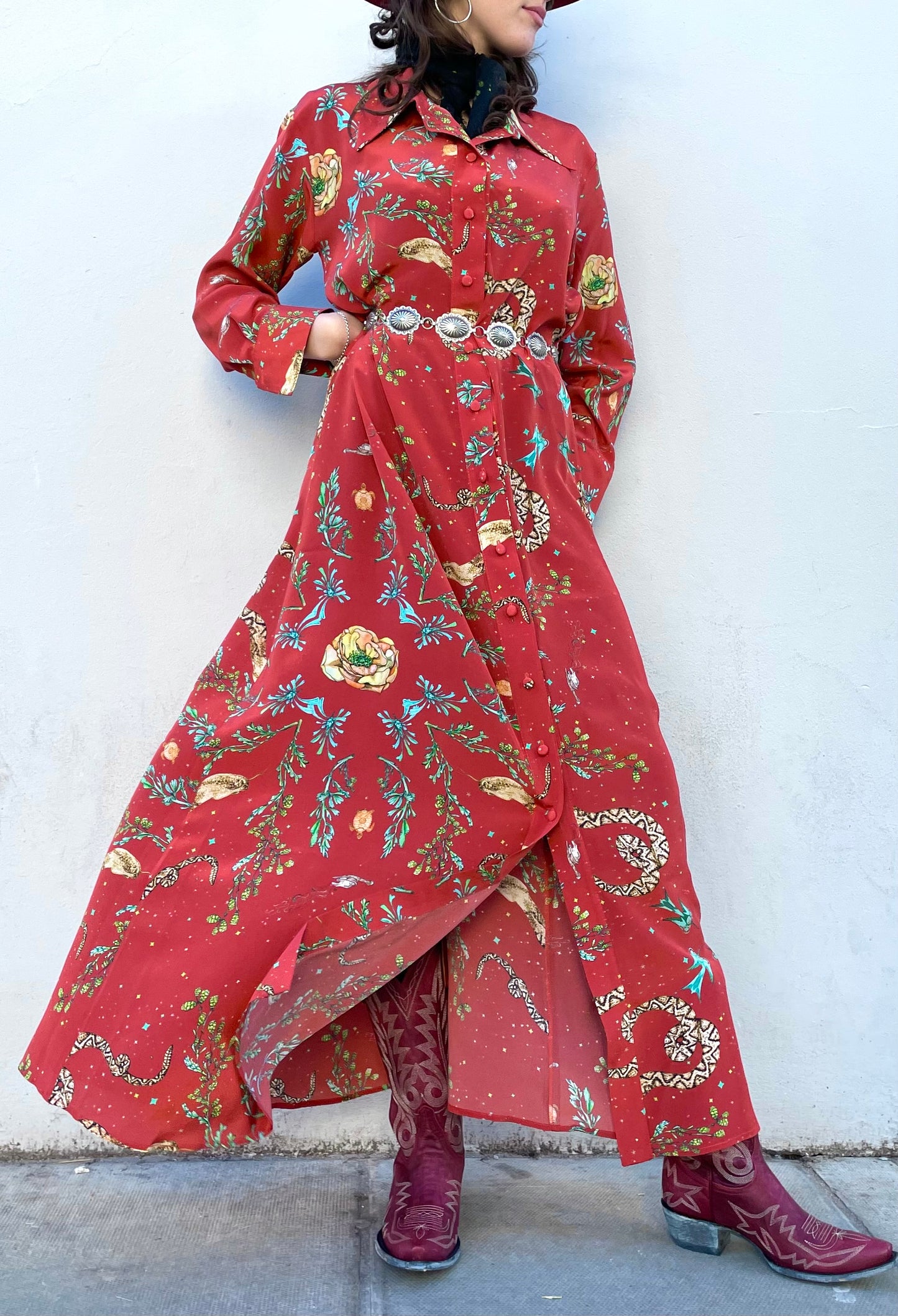 Jessie western brand concho belt