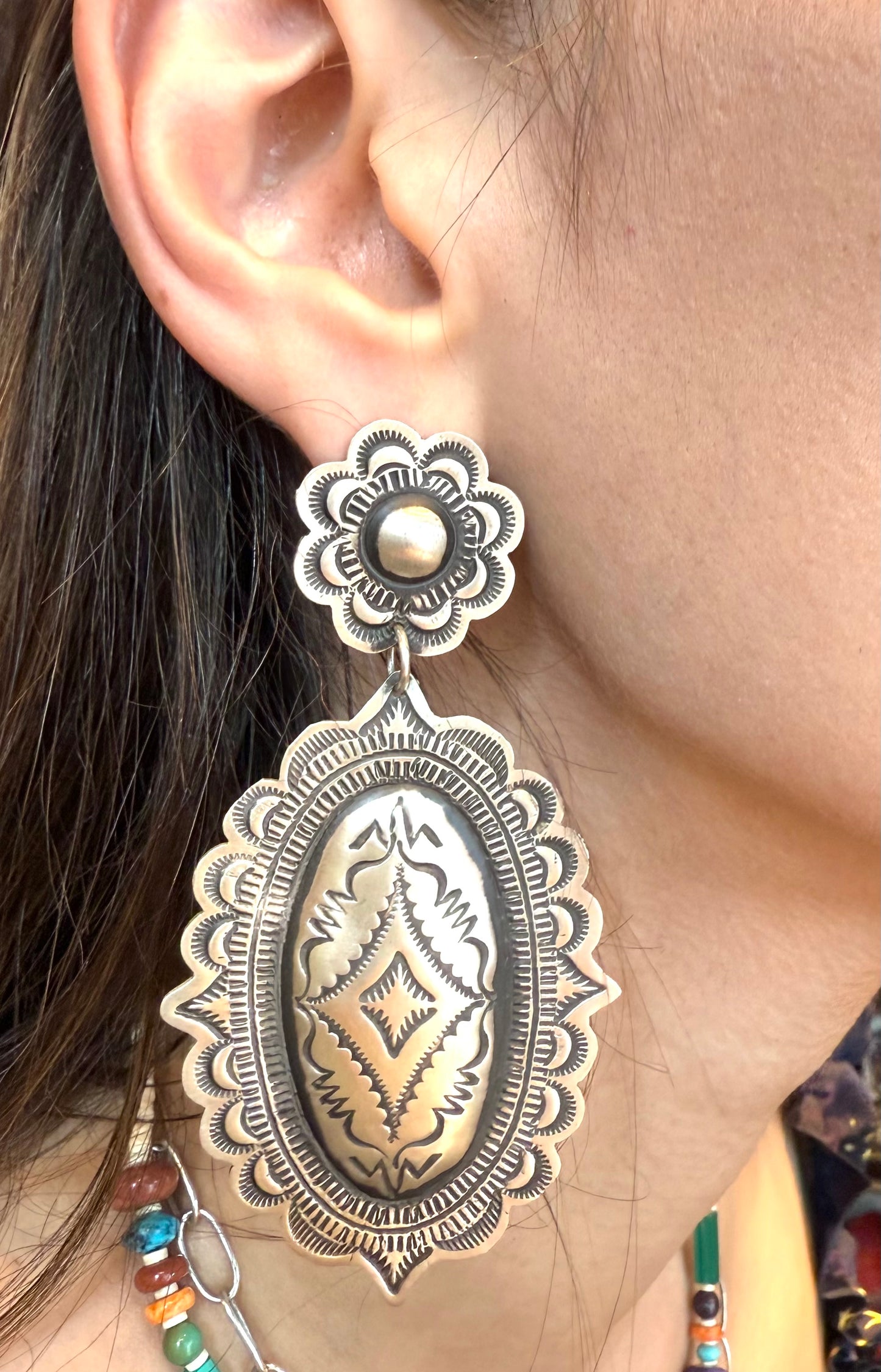 Sterling silver earrings