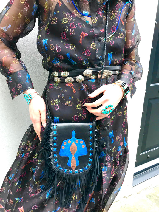 Fringed bag Jessie Western