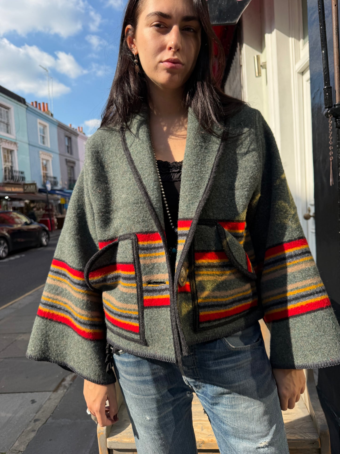 New bolero blanket jacket