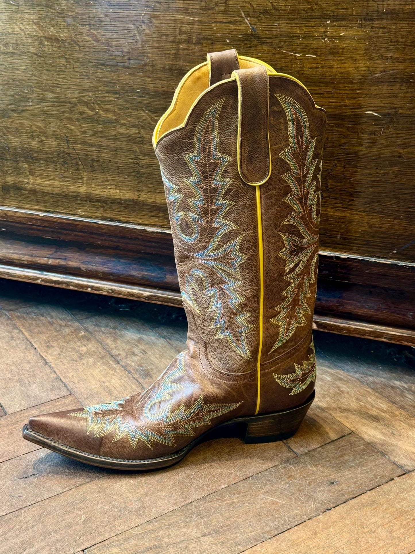 New multi stitch custom made boot