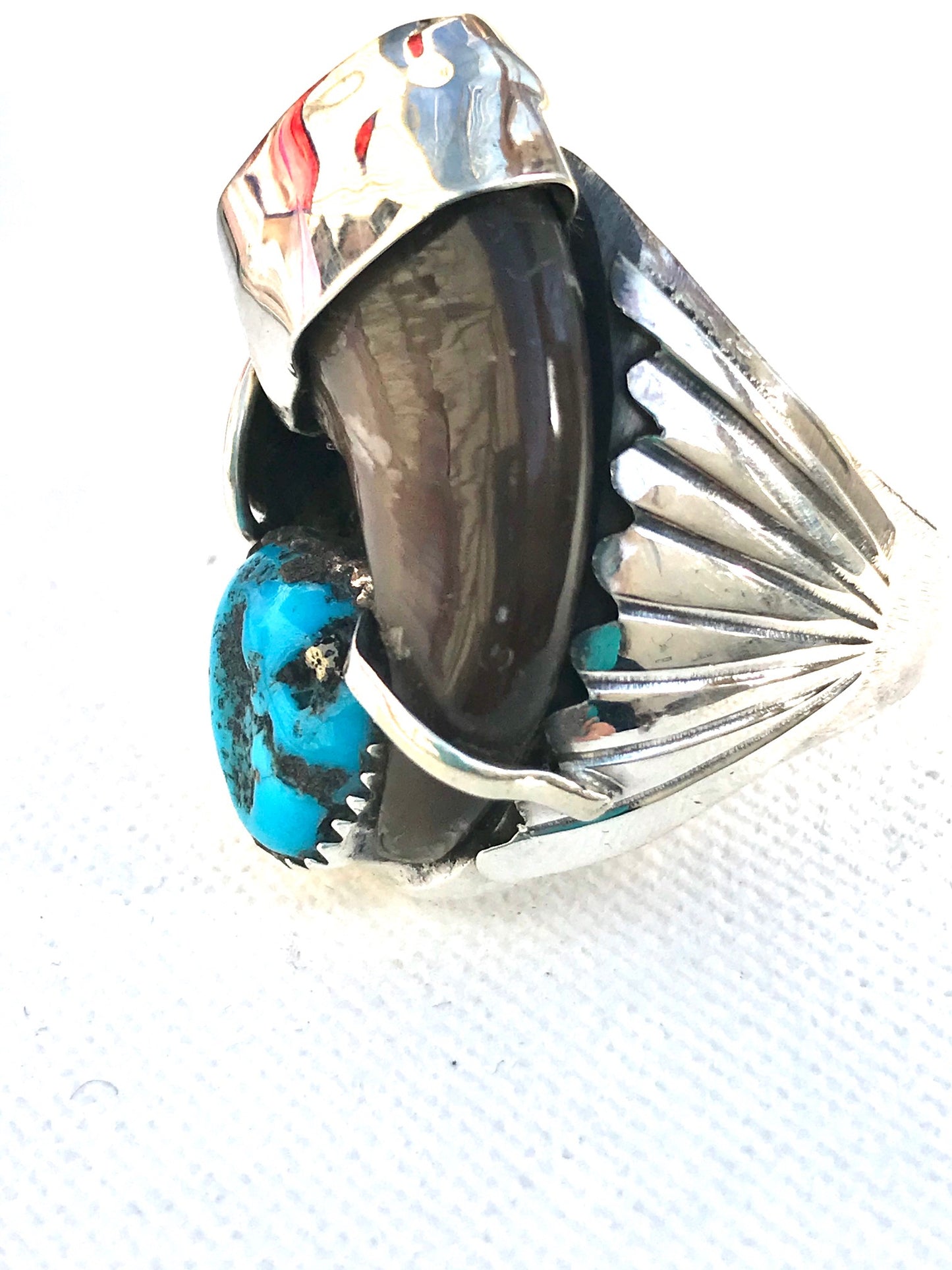 Navajo claw ring