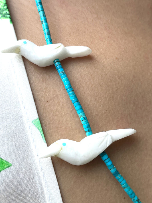 Short onyx eagle necklace