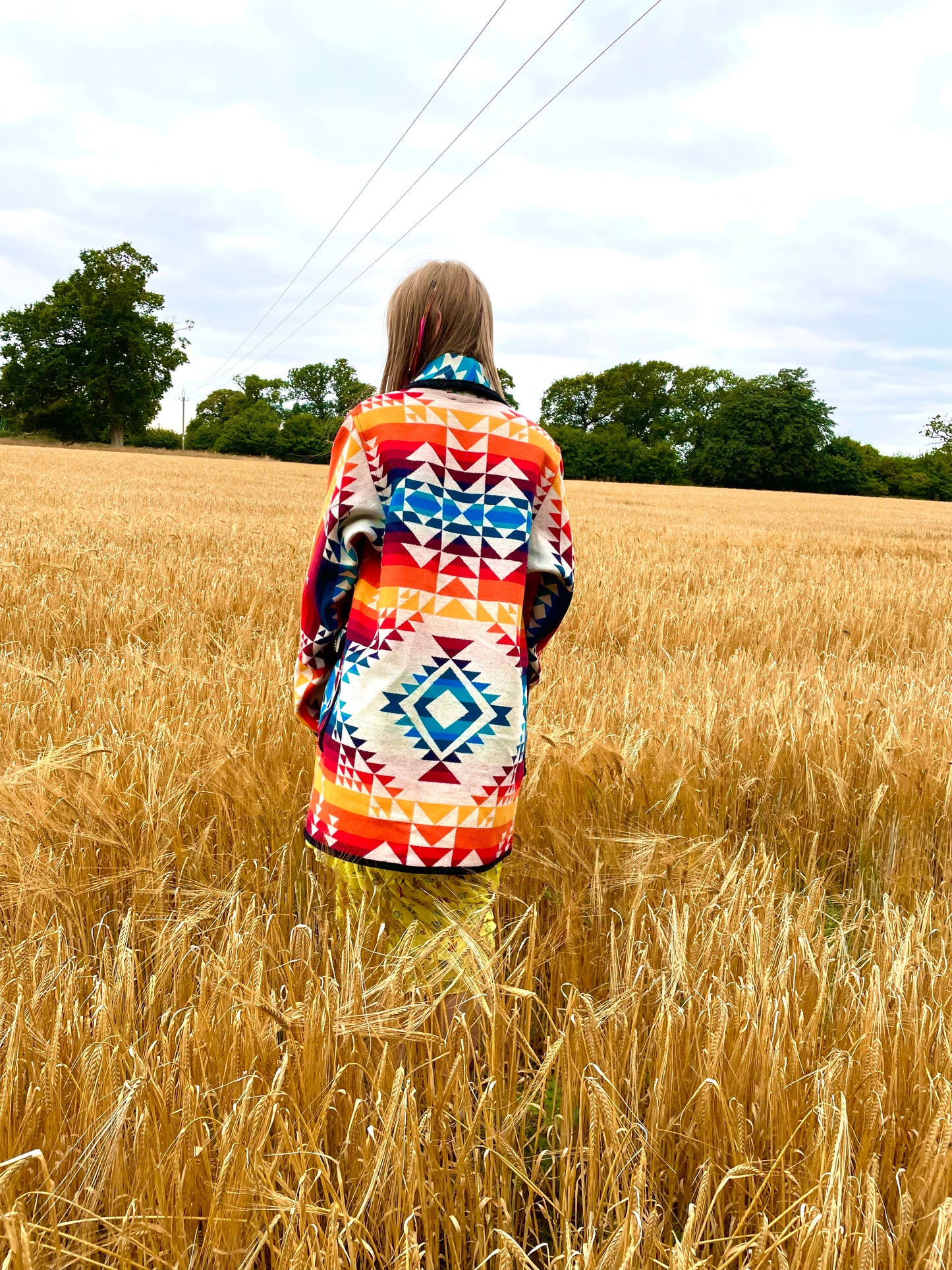 Limited edition rainbow med c pocket coat