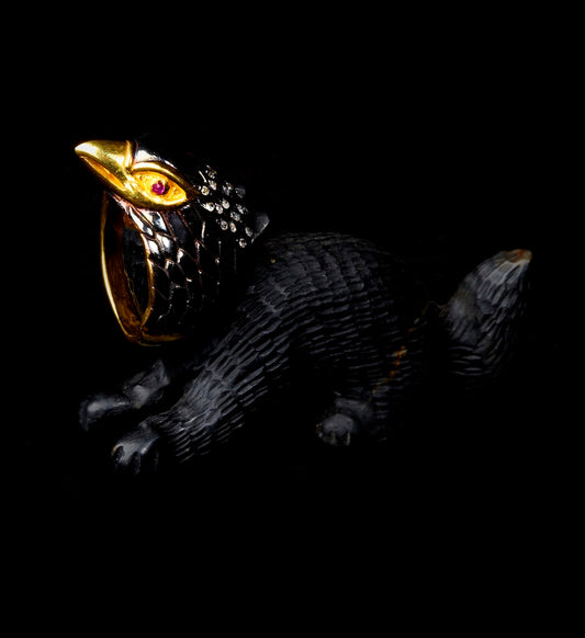 Eagle Head Ring