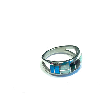 New Opal Zuni ring