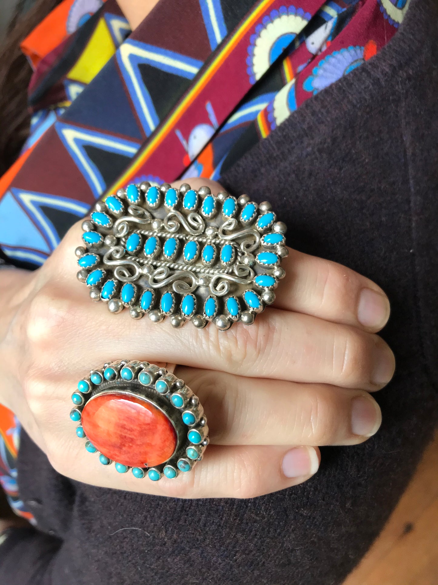 Stunning zuni ring