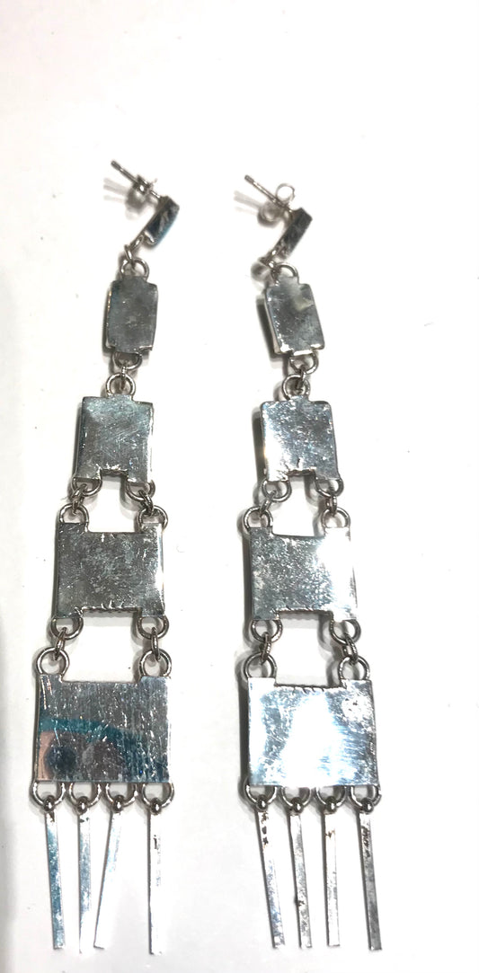 Zuni long earrings