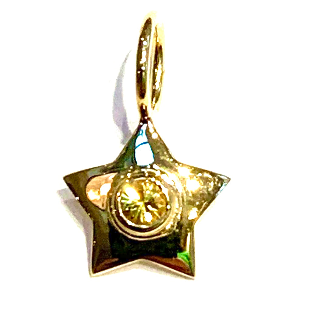 Jessie Western Mini solid 18!k gold stars