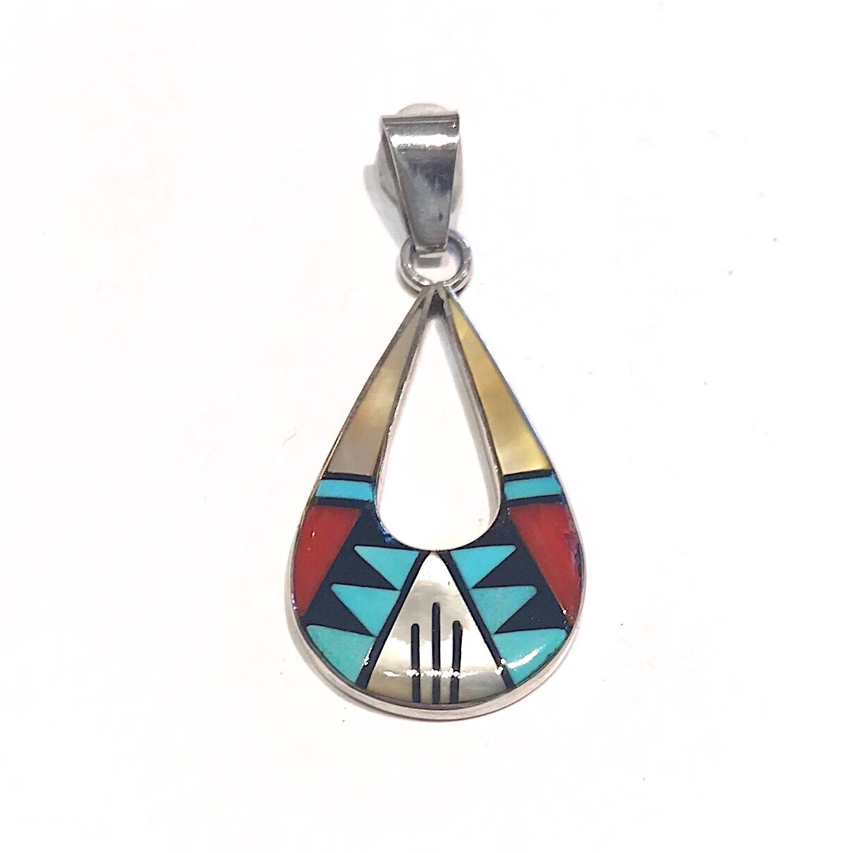 Zuni multistone Loop pendant