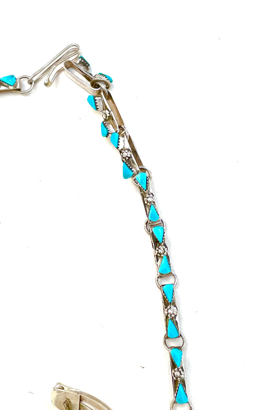 New amazing sleeping beauty cluster necklace