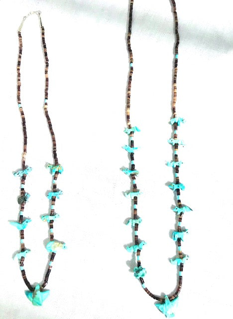 Power animal necklace turquoise necklace