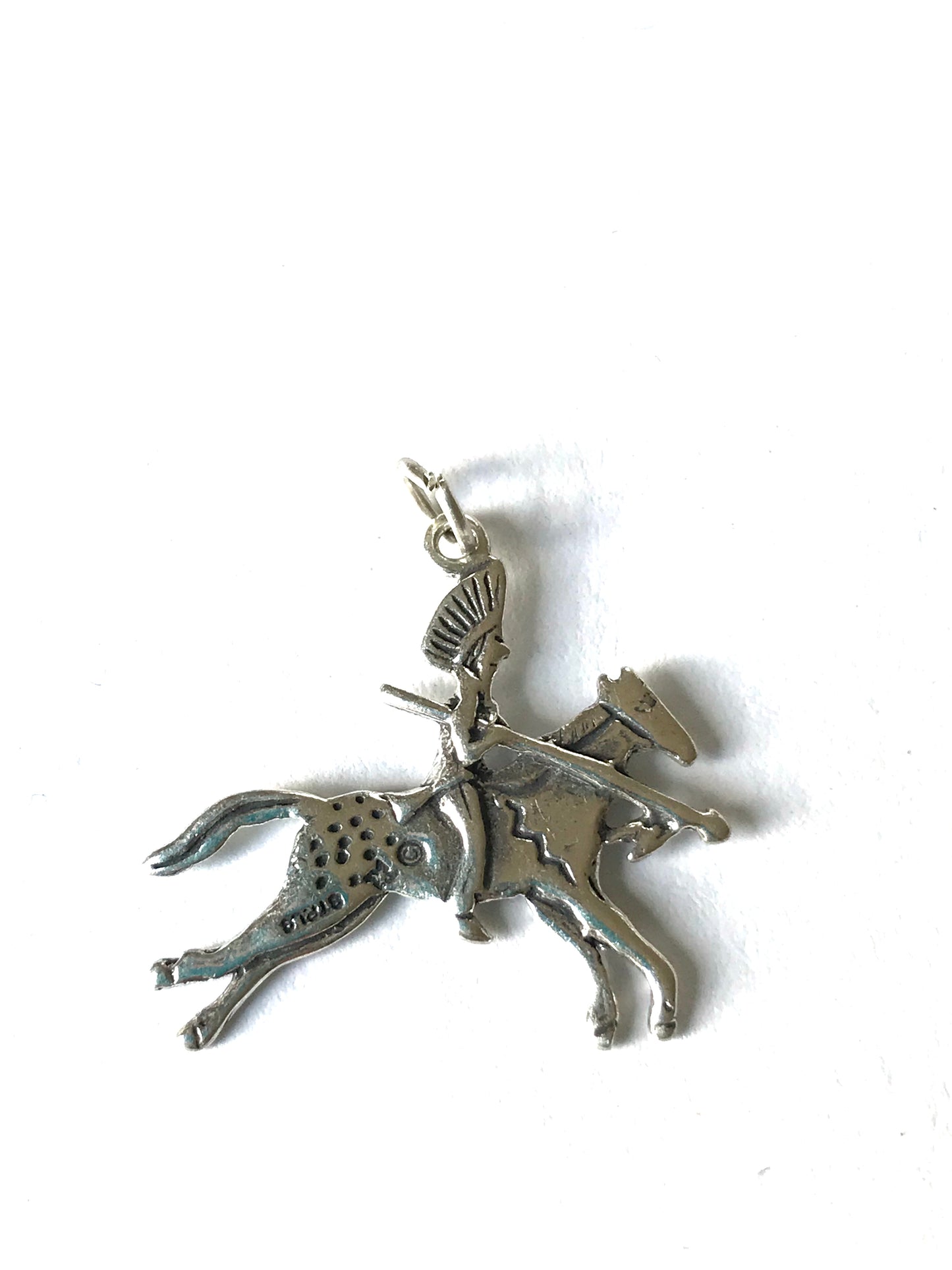 Painted horse & rider