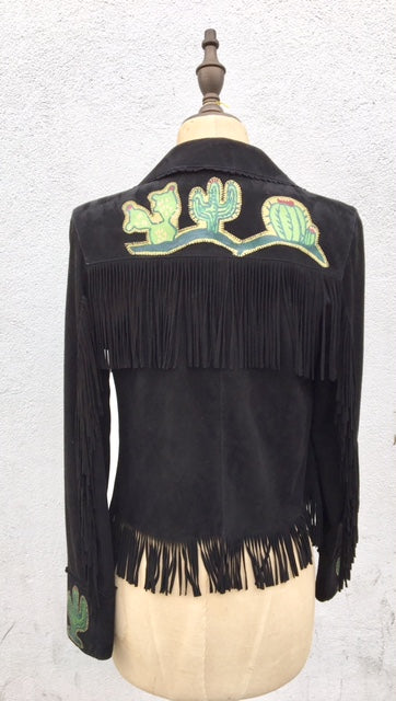 Suede jessie western brand cactus jacket