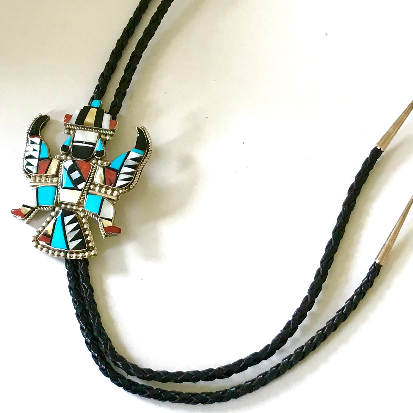 Eagle dancer bolo tie