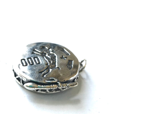 Medicine shield pendent / charm