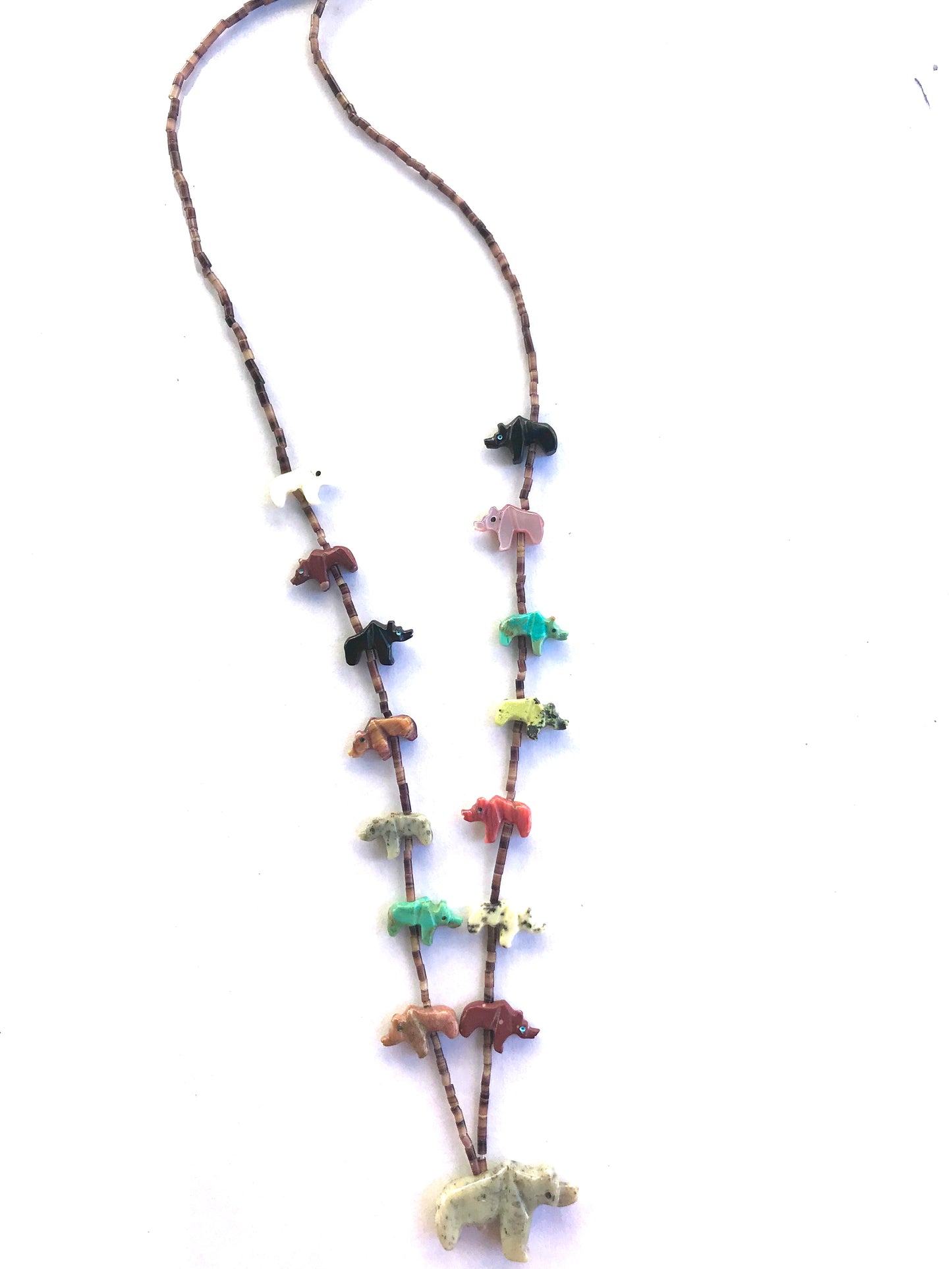 Bear power animal necklace