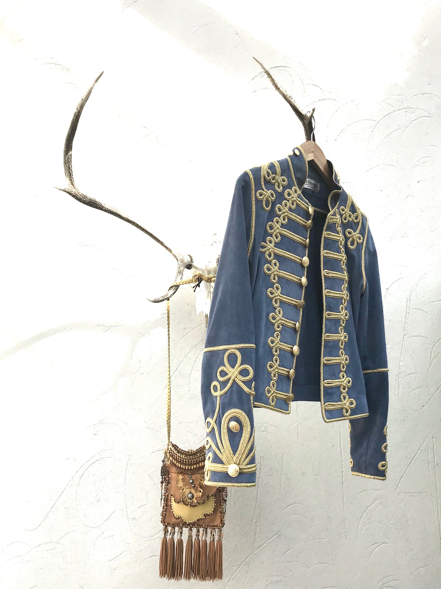 Cropped military jacket