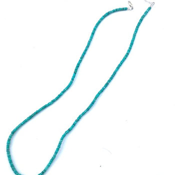 Turquoise long necklace