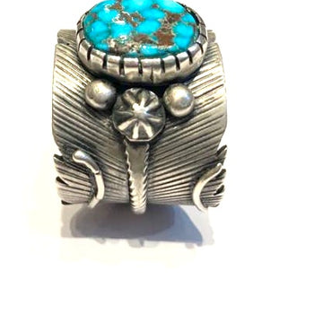 Navajo silver ring