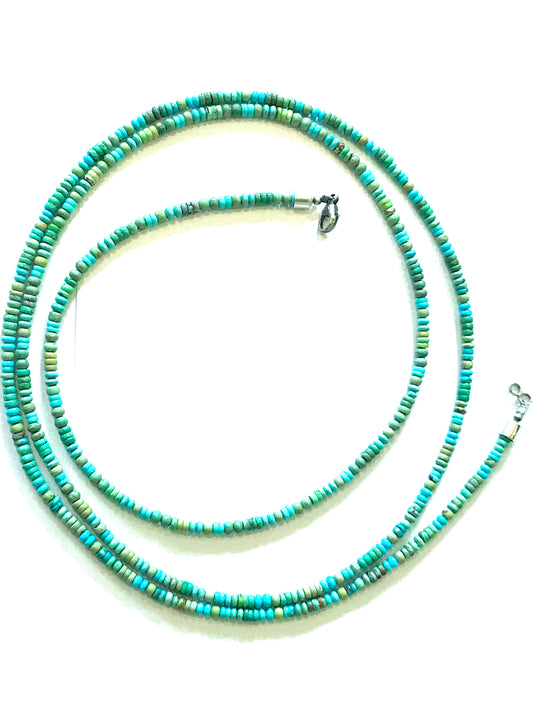 amazing quality long turquoise strand