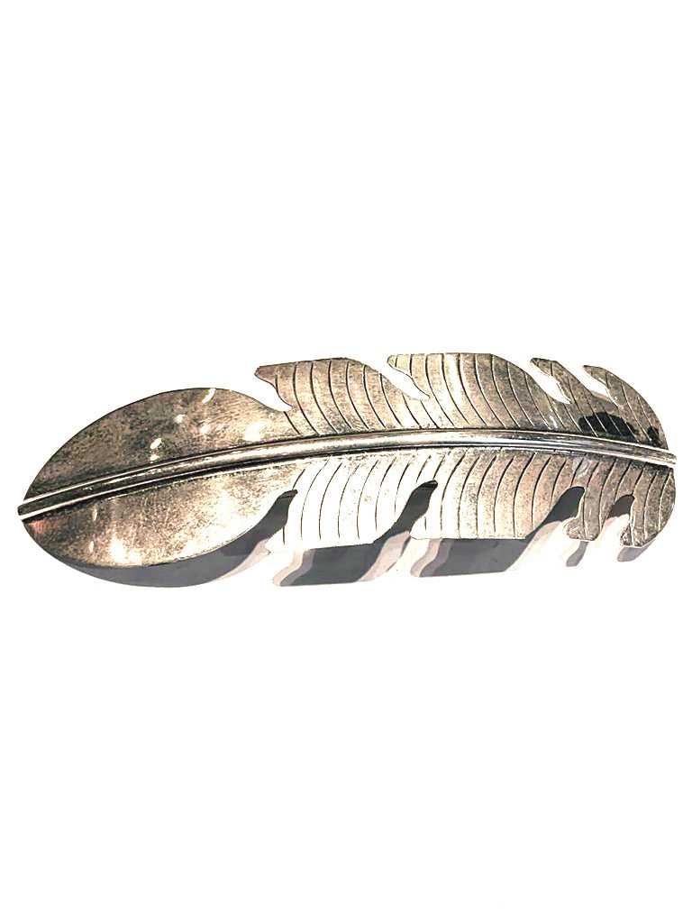 large sterling silver   hair clip
