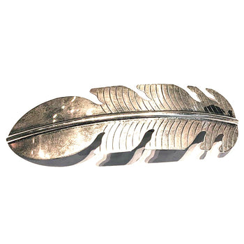 large sterling silver   hair clip