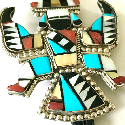 Eagle dancer bolo tie