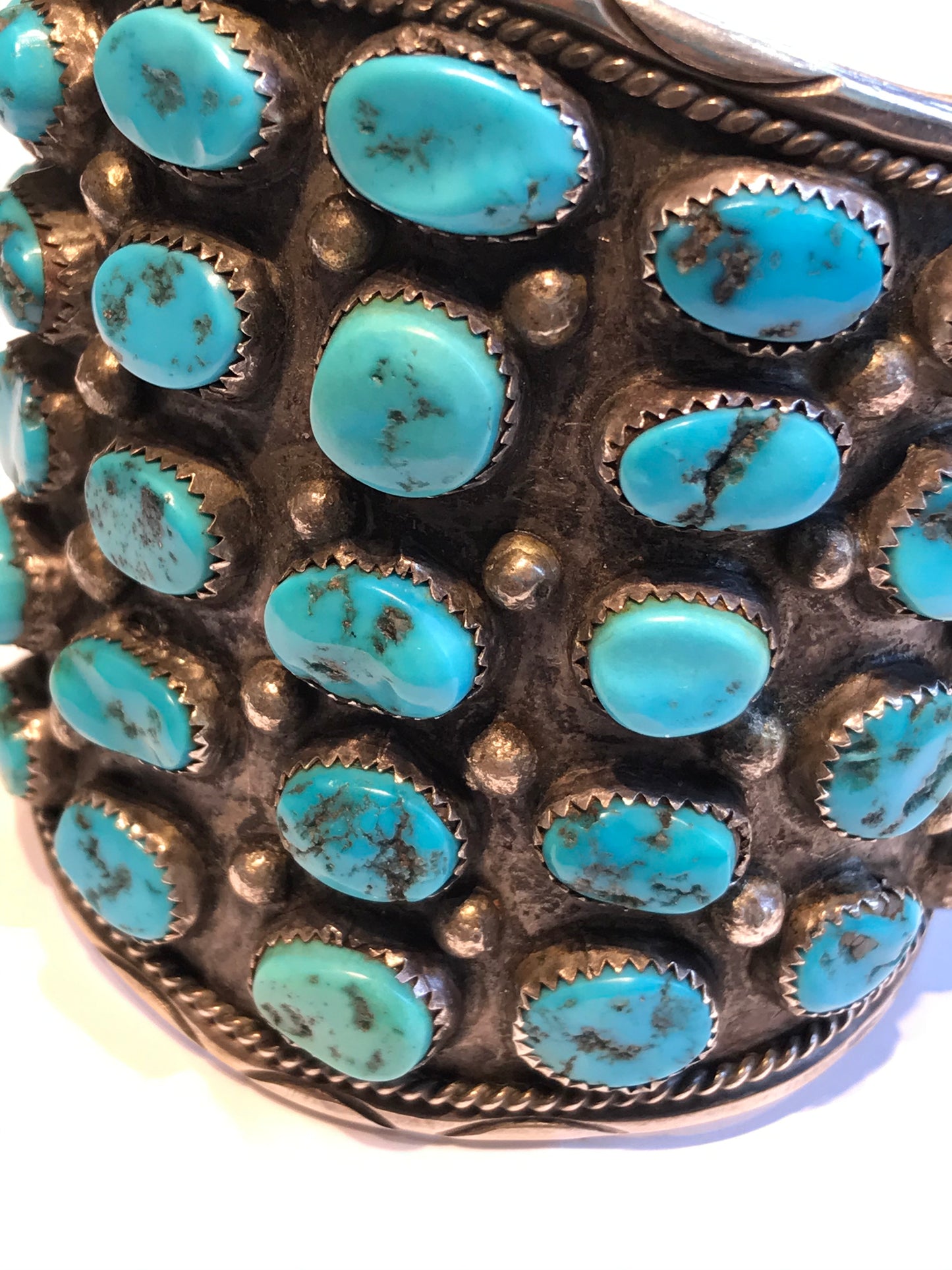 Amazing 5 row wide bracelet Navajo