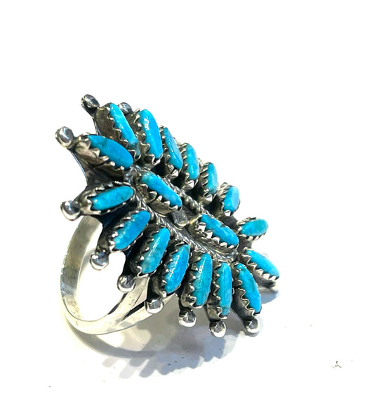 Zuni ring needlepoint