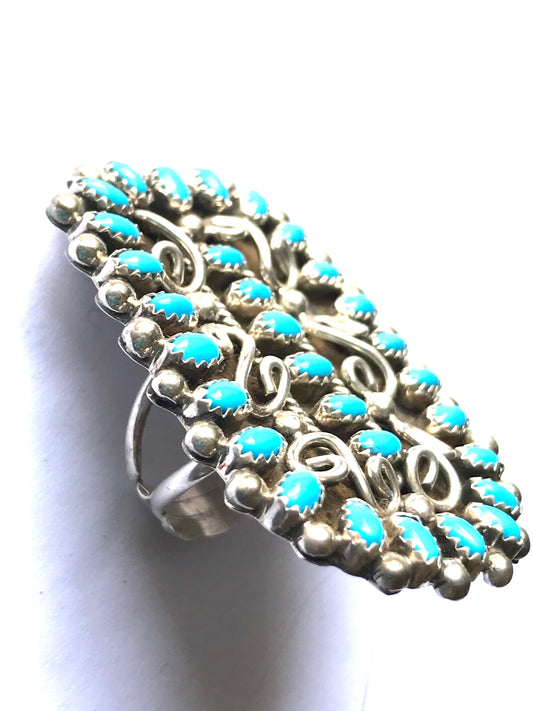 Stunning zuni ring