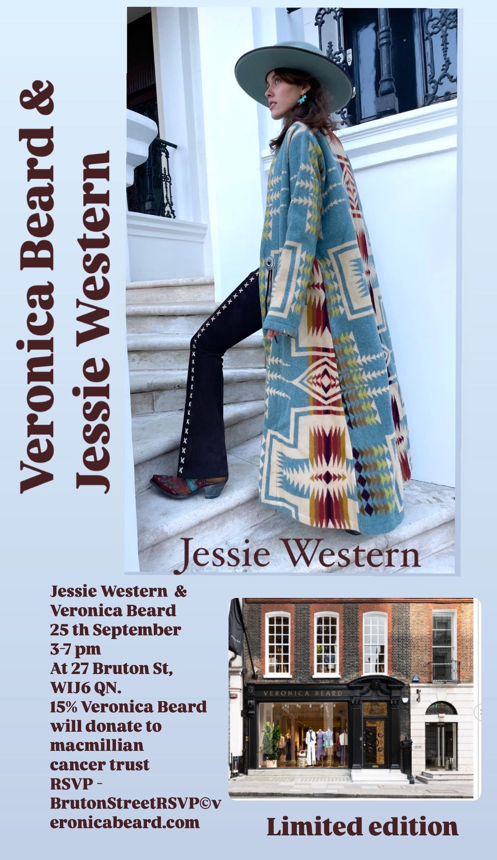 Jessie Western & Veronica Beard pop-up