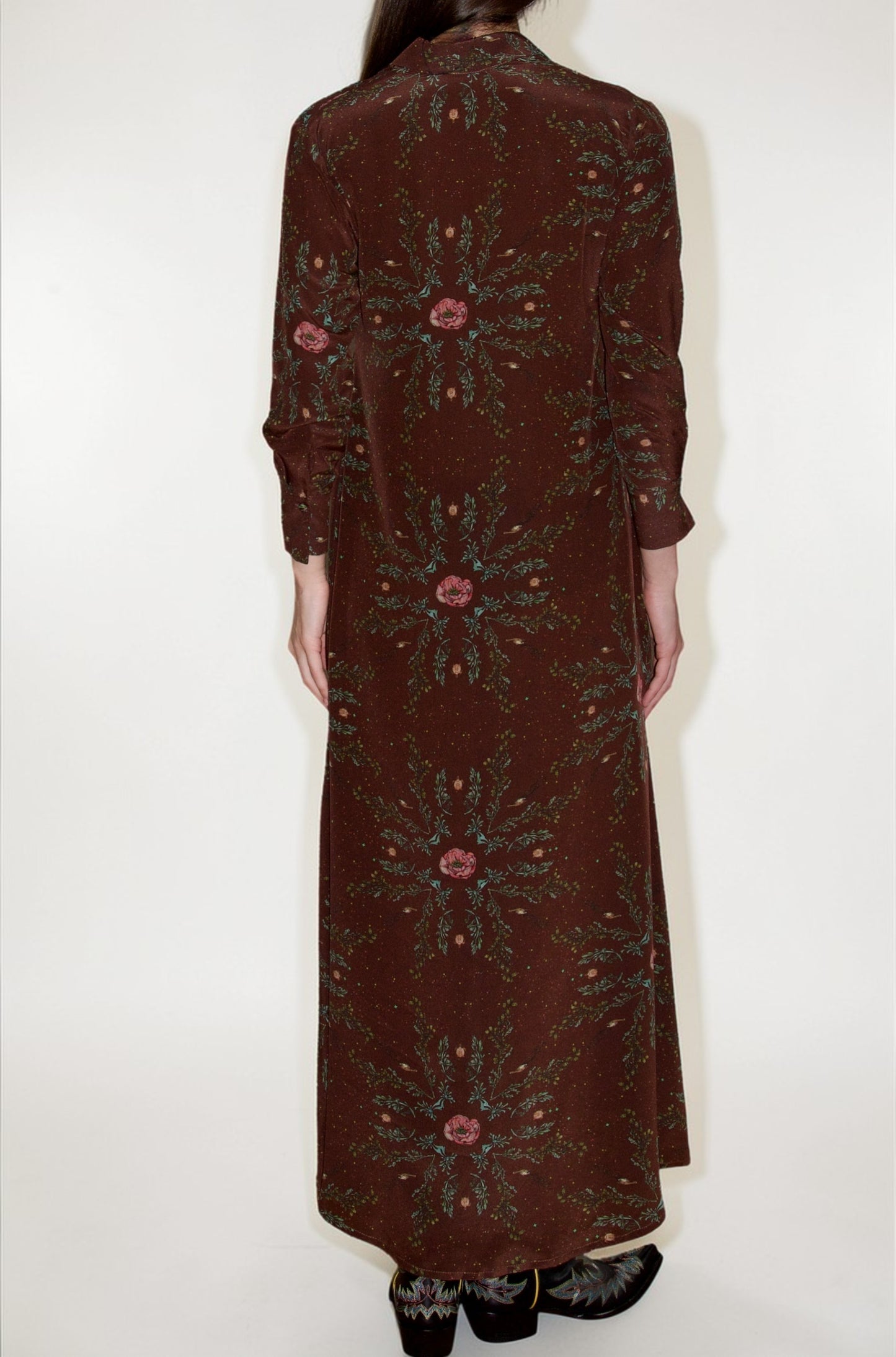 Shirt Dress - Brown Sage