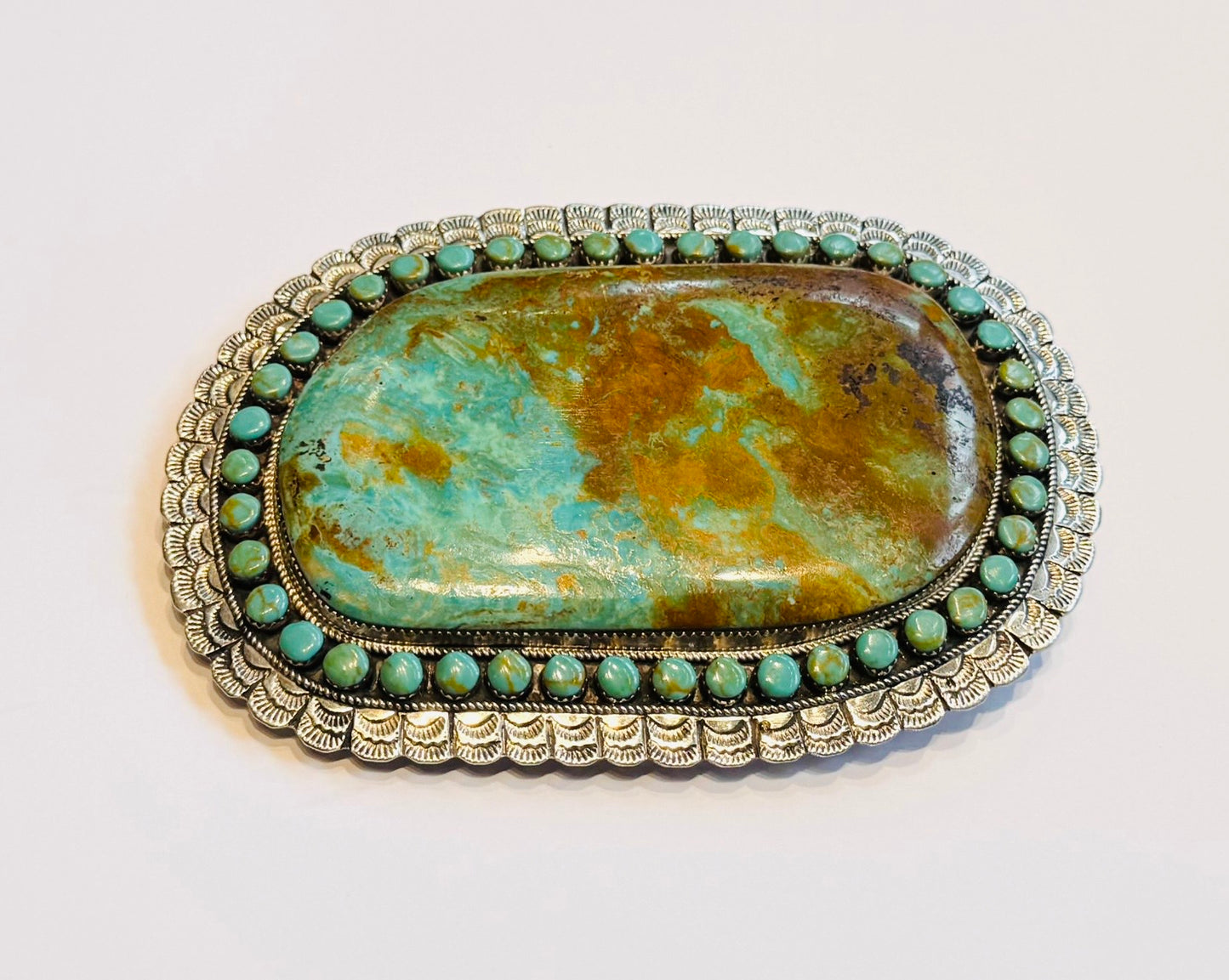 Buckle green turquoise