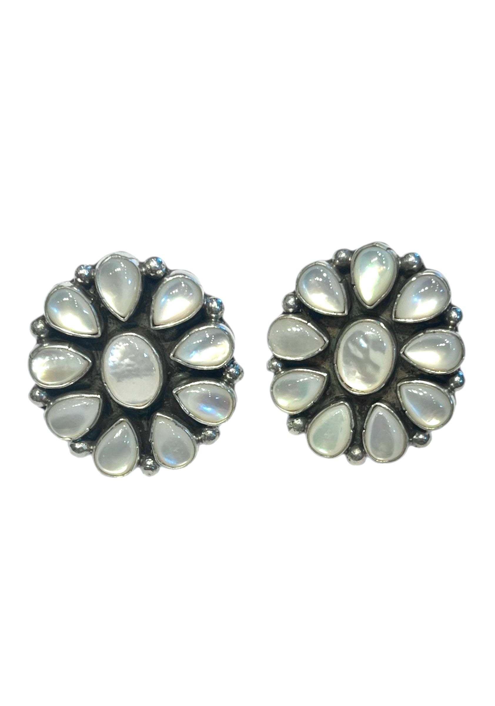 Navajo cluster earrings