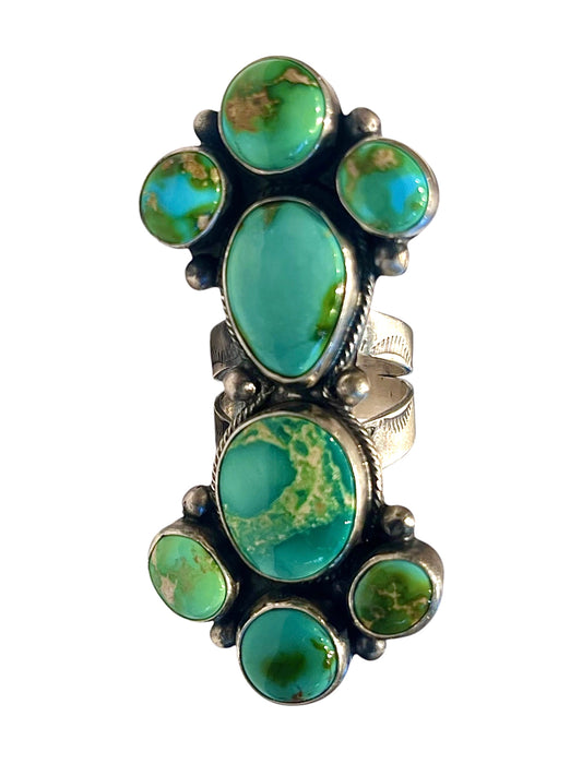Green Turquoise Ring
