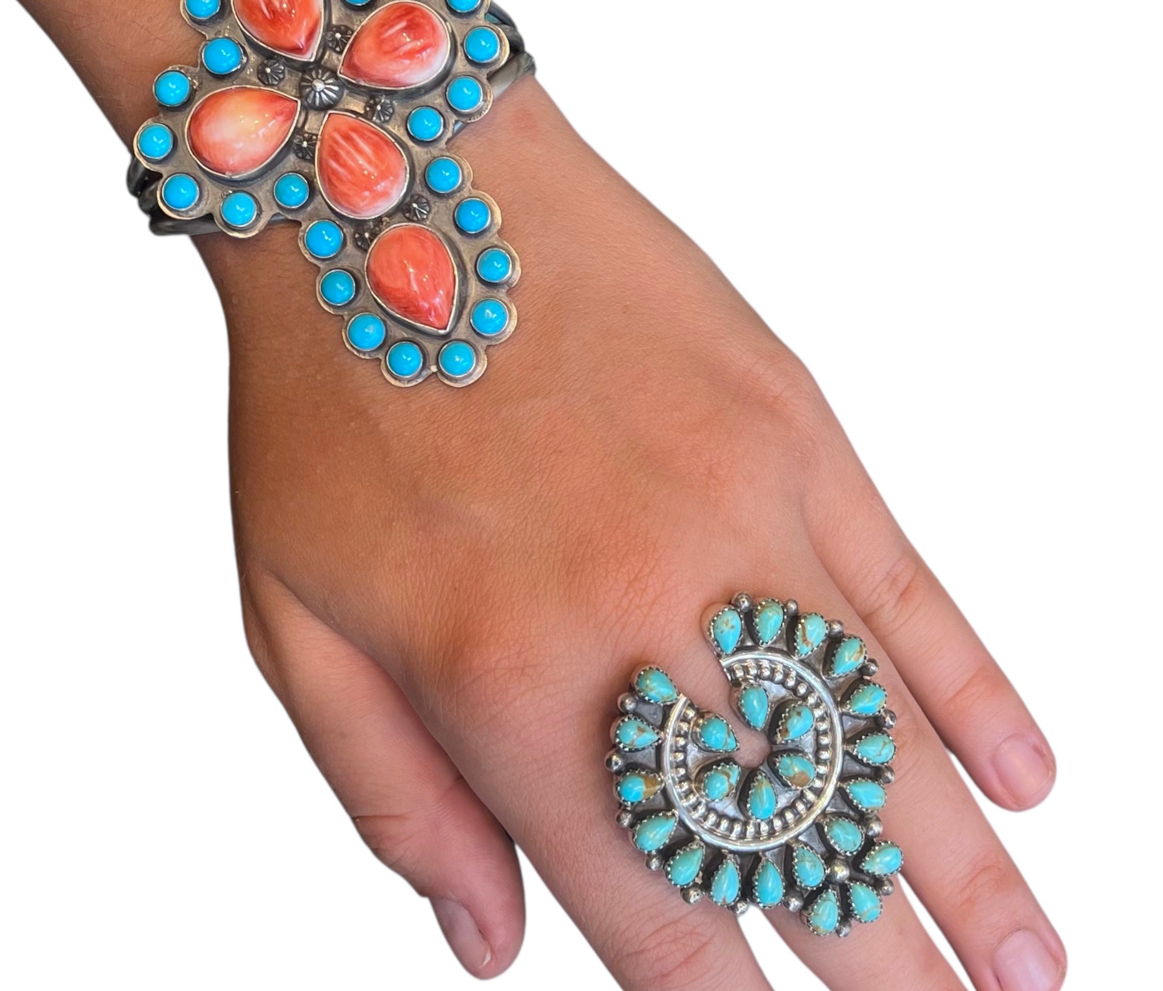Turquoise Naja Ring