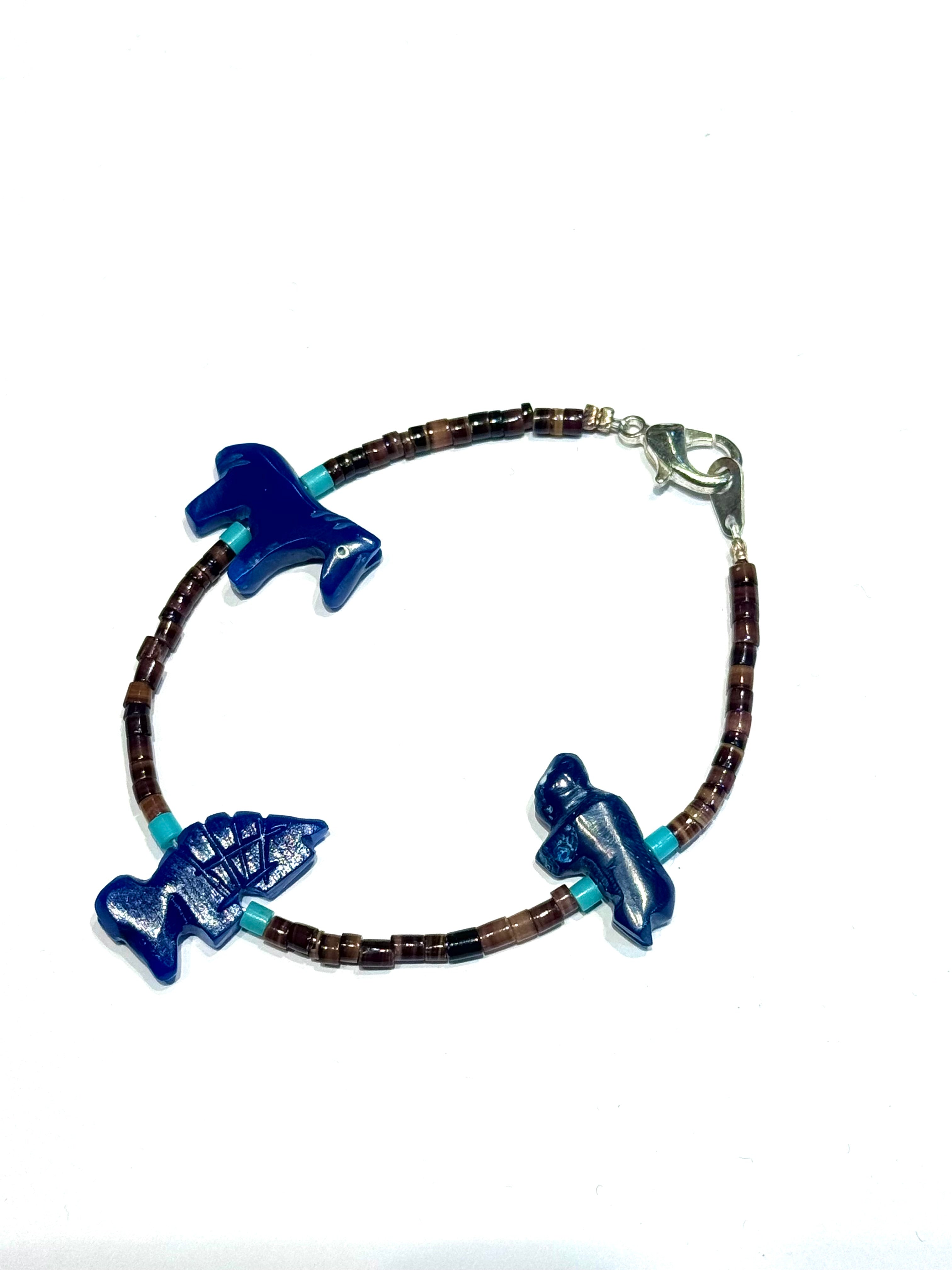 Lapis power animal bracelet limited edition