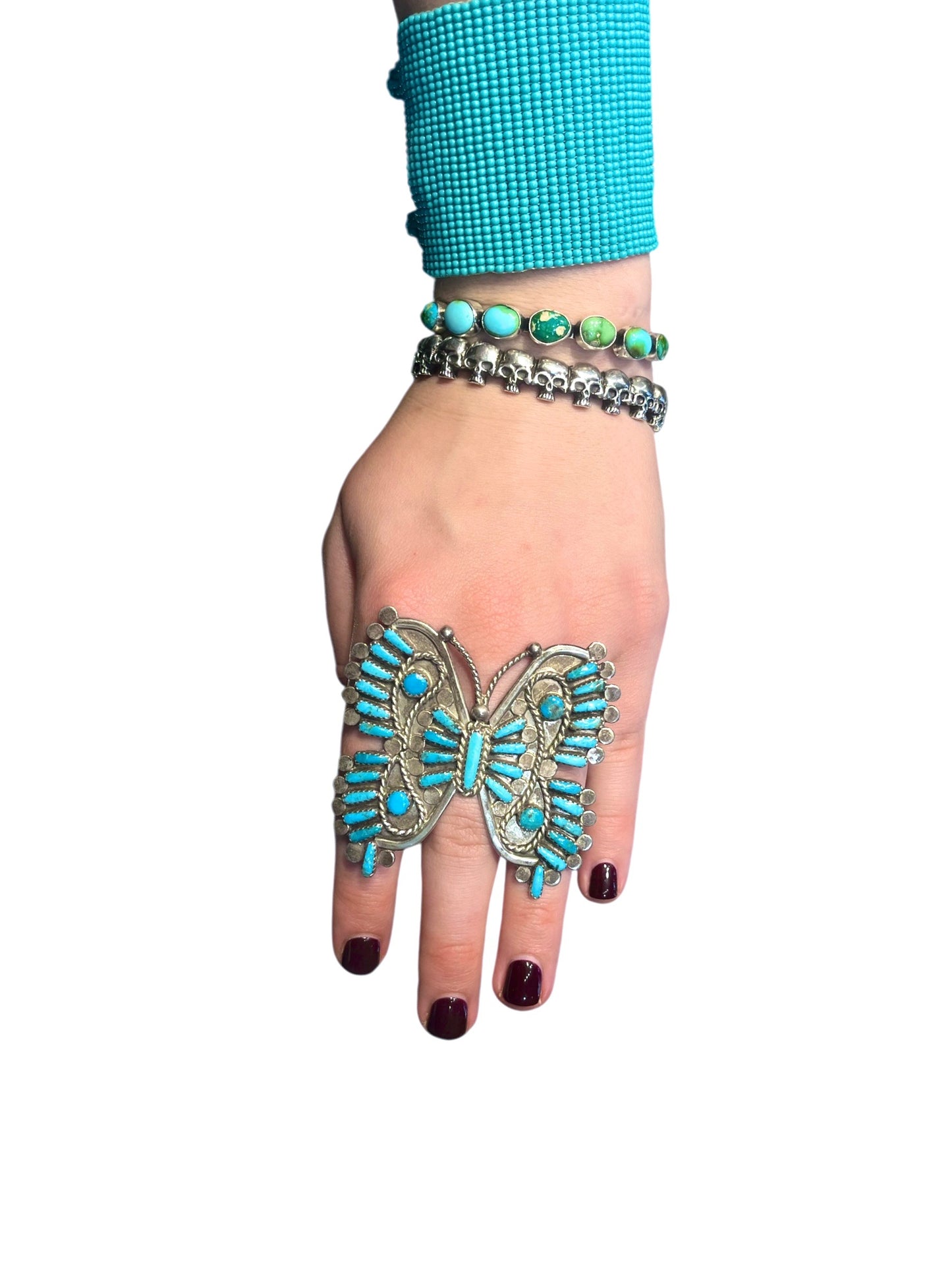 Zuni Butterfly Ring