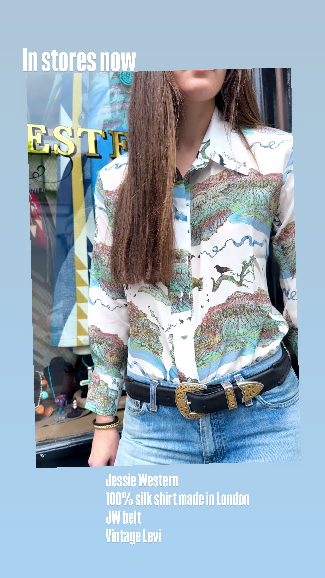 White Mountain lion shirt