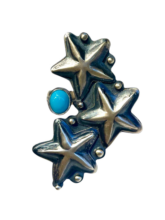 Navajo Star Ring