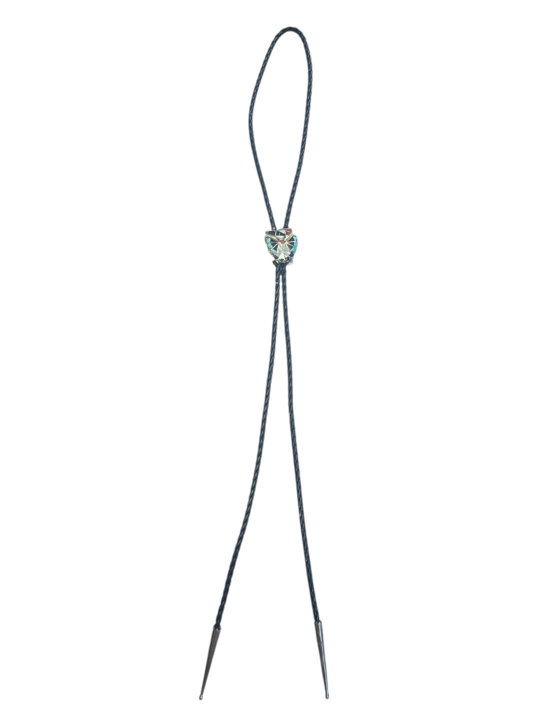 Zuni Inlay Bolo Tie