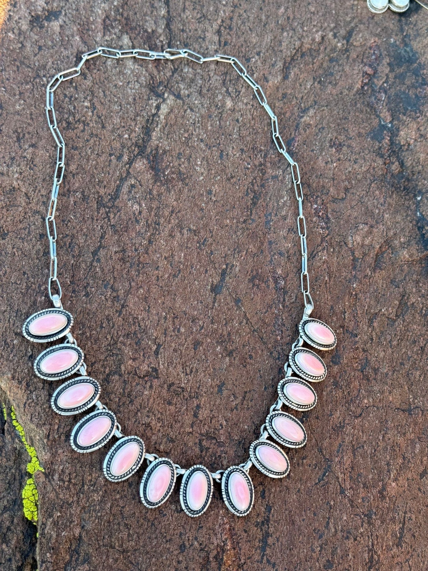 Navajo Conch Shell Adjustable Necklace