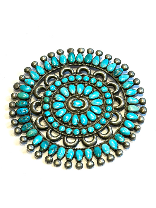 Amazing antique Zuni pin/broach