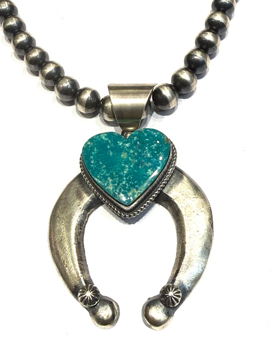 Heavy gauge sterling naja pendent