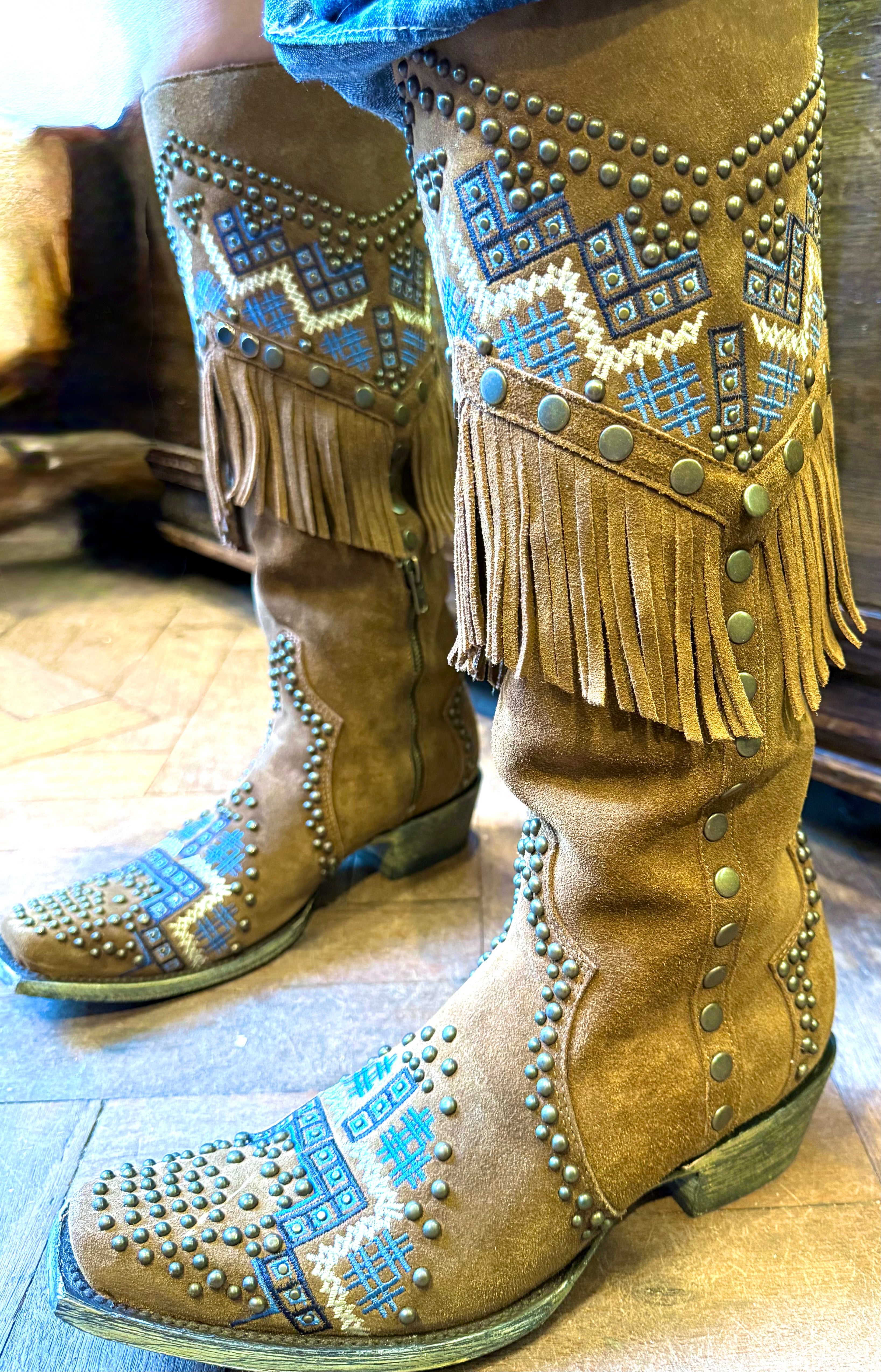 Jessie western new moccasin boot